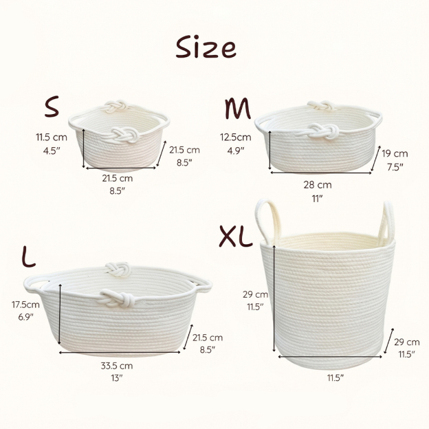 Personalized Name Storage Basket Gift