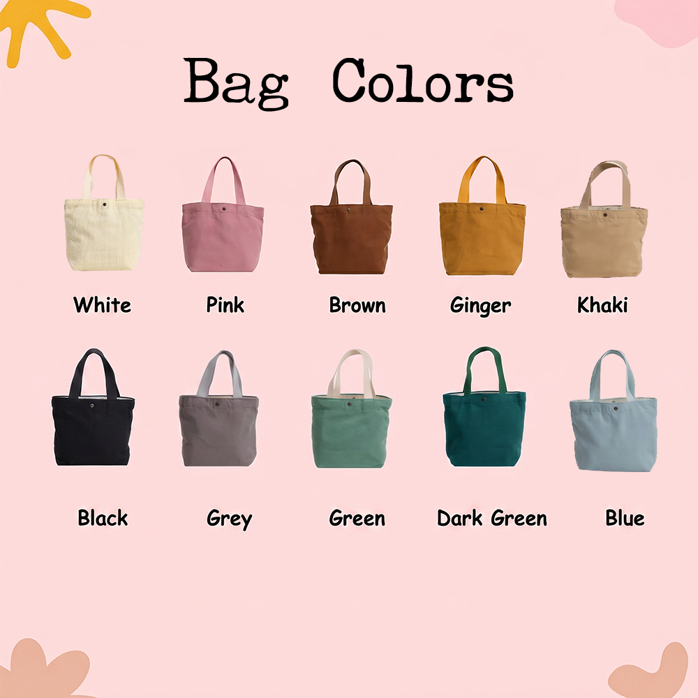 Personalized Name Children's Tote Handbag