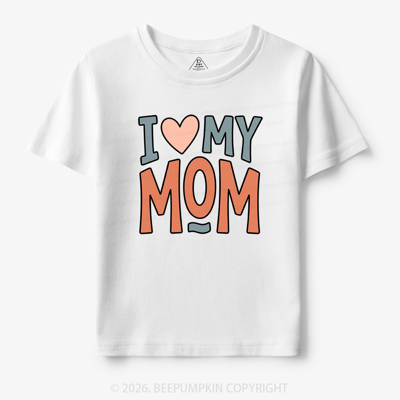 Sweet I Love My Mom Toddler&Kid's Tees