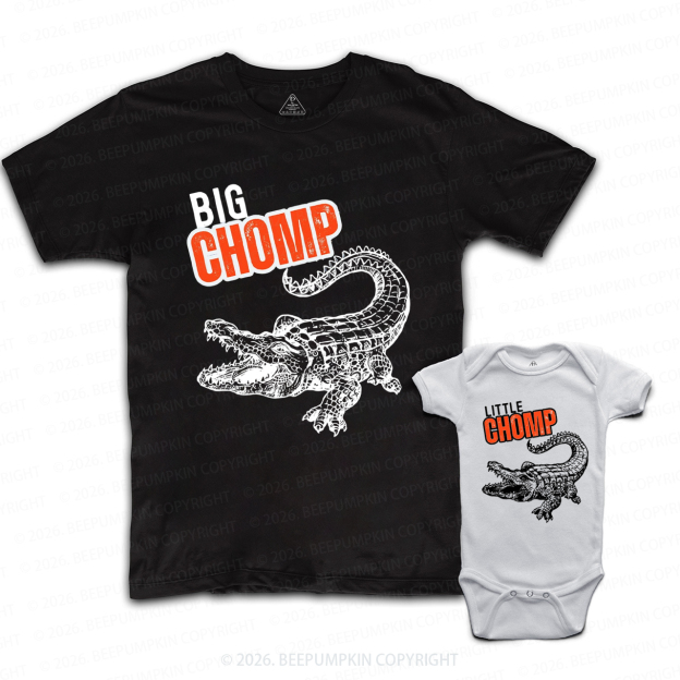 Chomp Fathers Day Dad&Me Matching Shirts