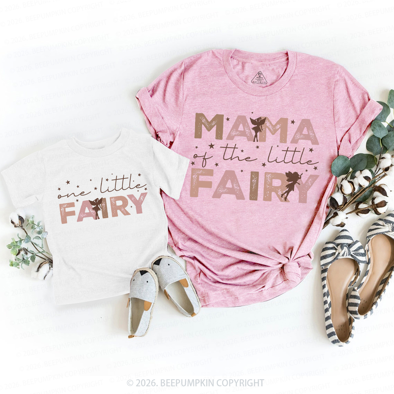 Fairy Theme Family Matching T-Shirts