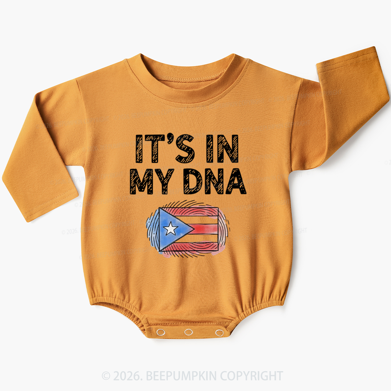 It's In My DNA Baby Bubble Romper