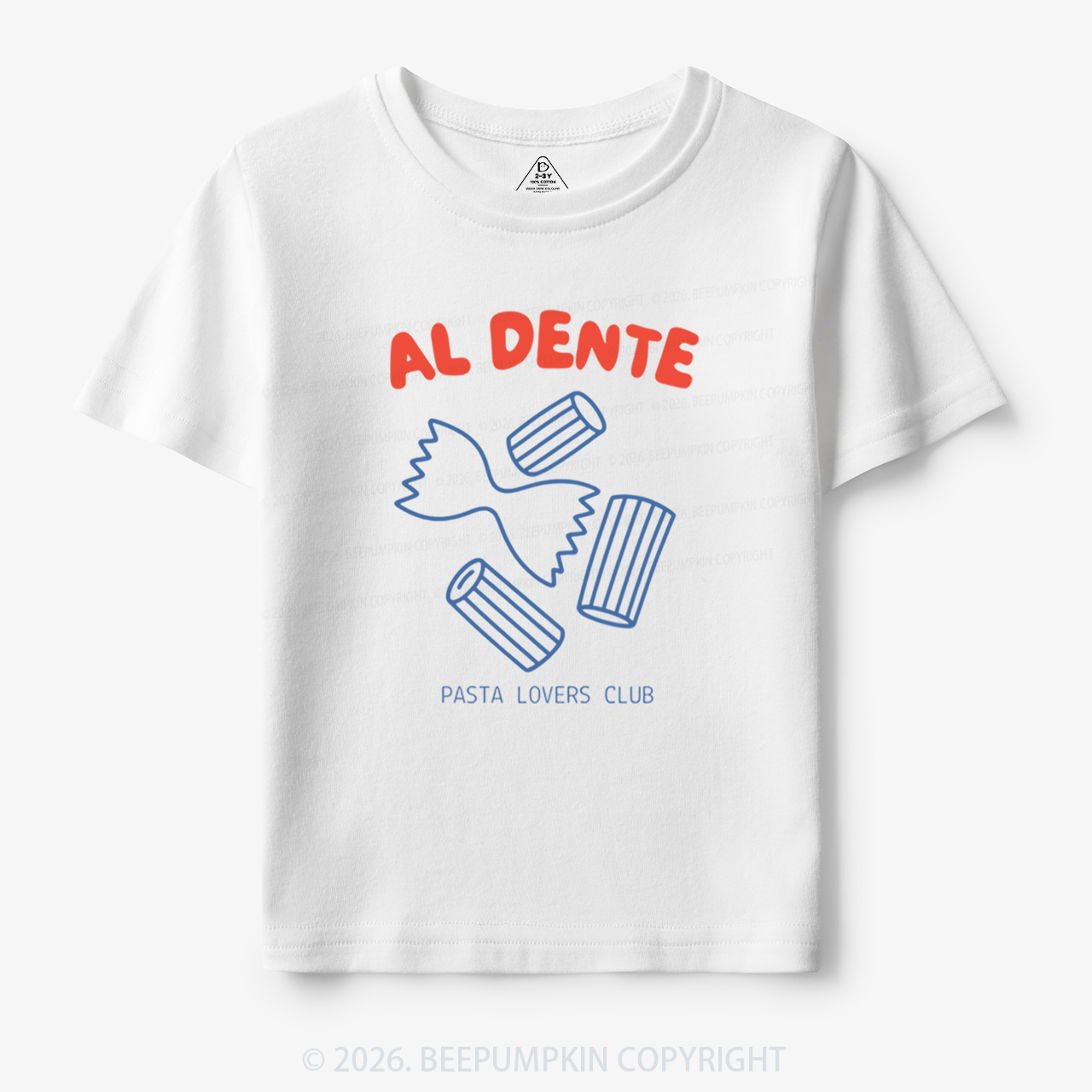 Al Dente Pasta Club Toddler&Kid's Tees
