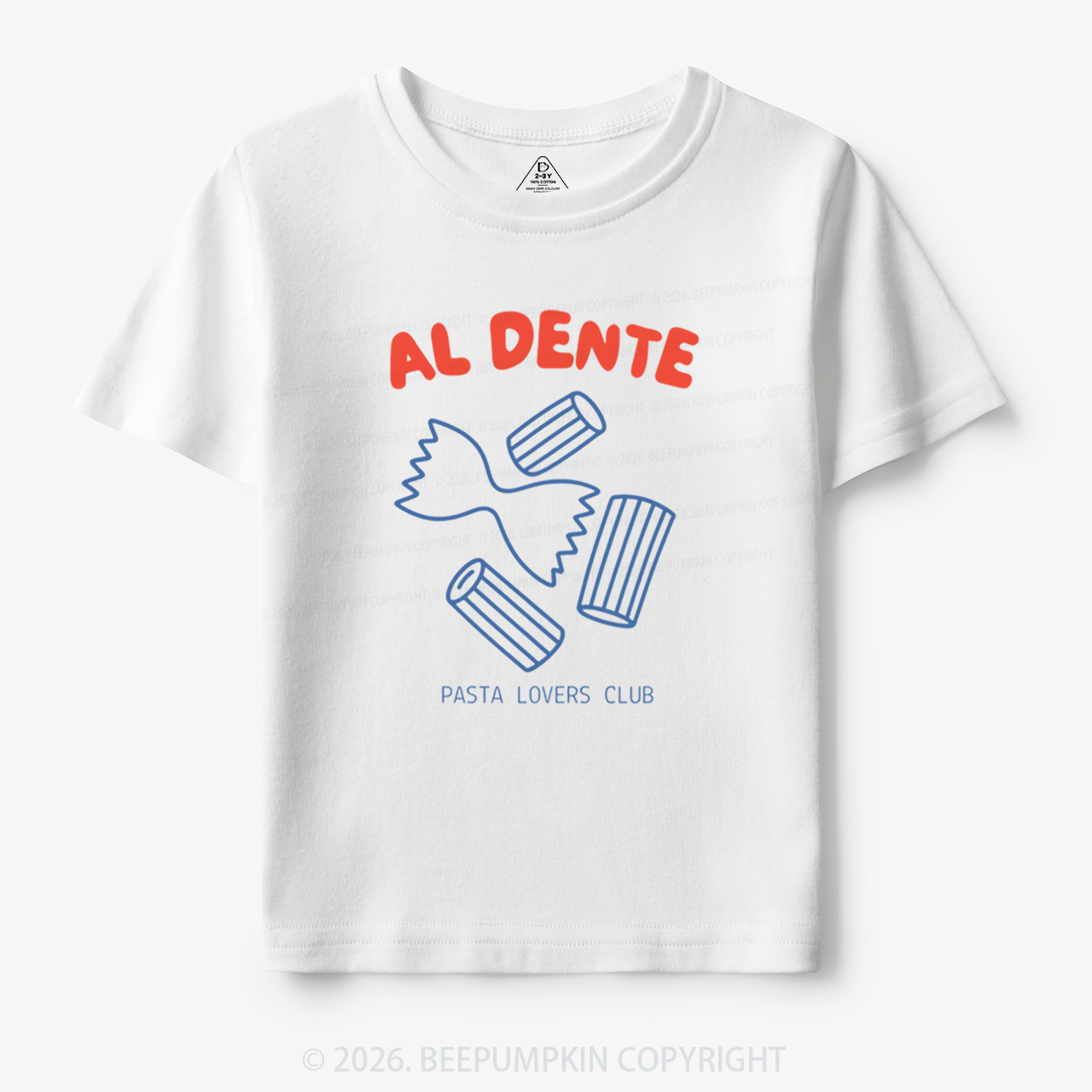 Al Dente Pasta Club Toddler&Kid's Tees