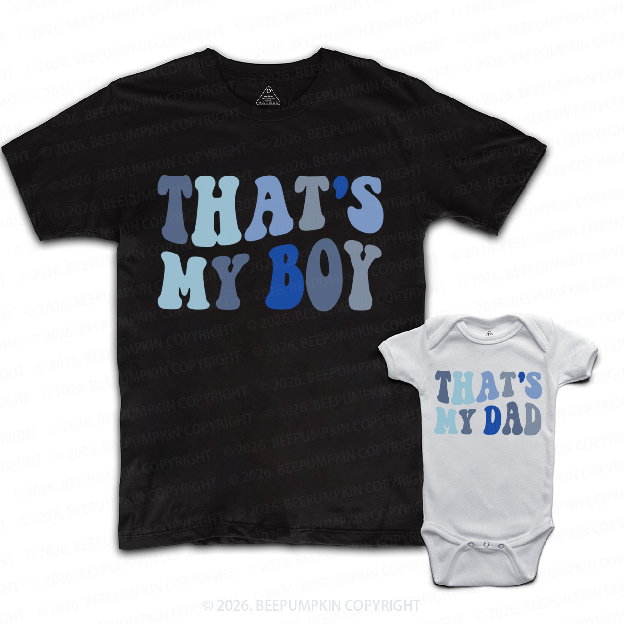 That’s My Boy and That’s My Dad Dad&Me Matching Shirts