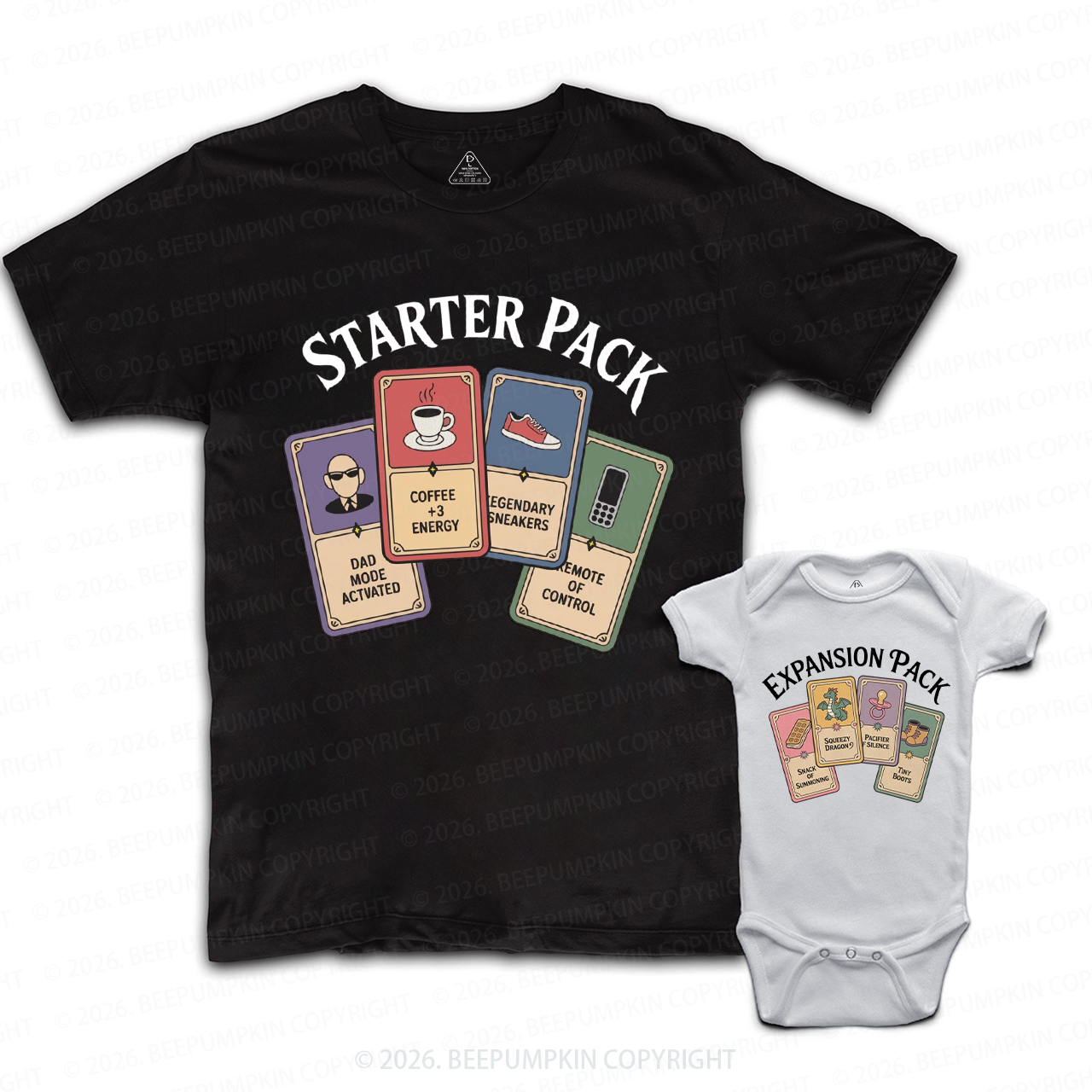 Starter Pack & Expansion Pack Dad&Me Matching Shirts