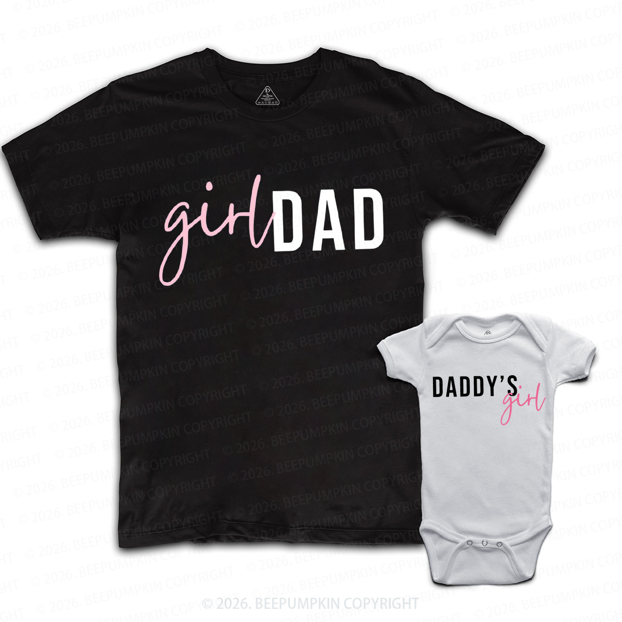 Girl Boy Dad Edition Dad&Me Matching Shirts