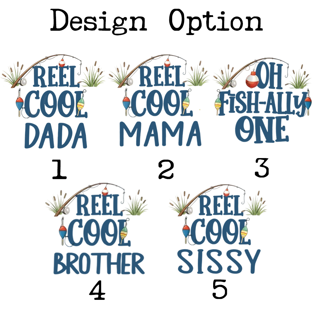 Personalized Oh Fishally One Birthday Family Matching T-Shirts