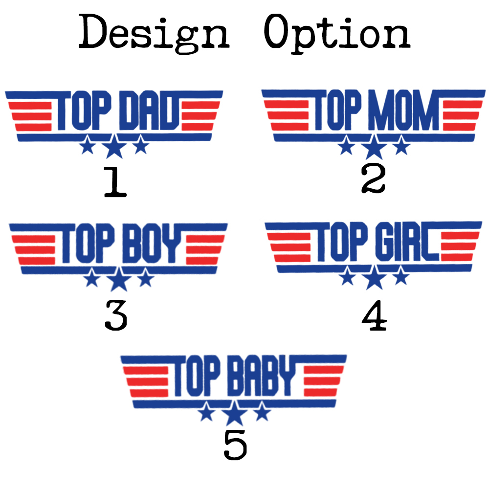 Personalized Top Family Family Matching T-Shirts