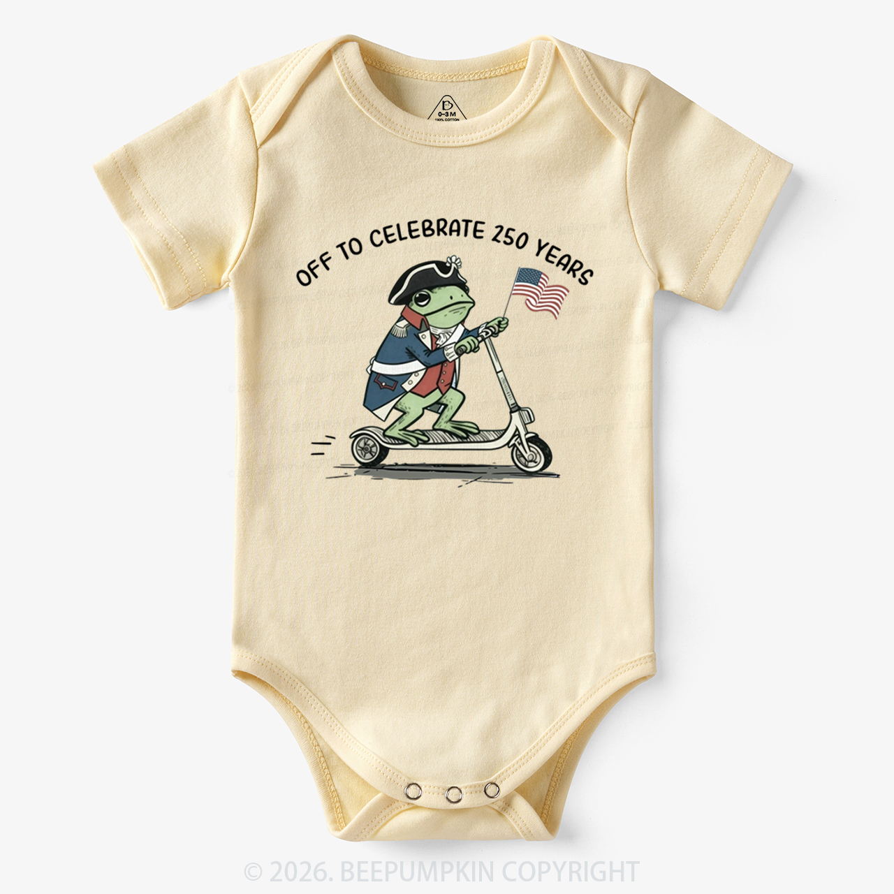 America 250 4th of July Bodysuit