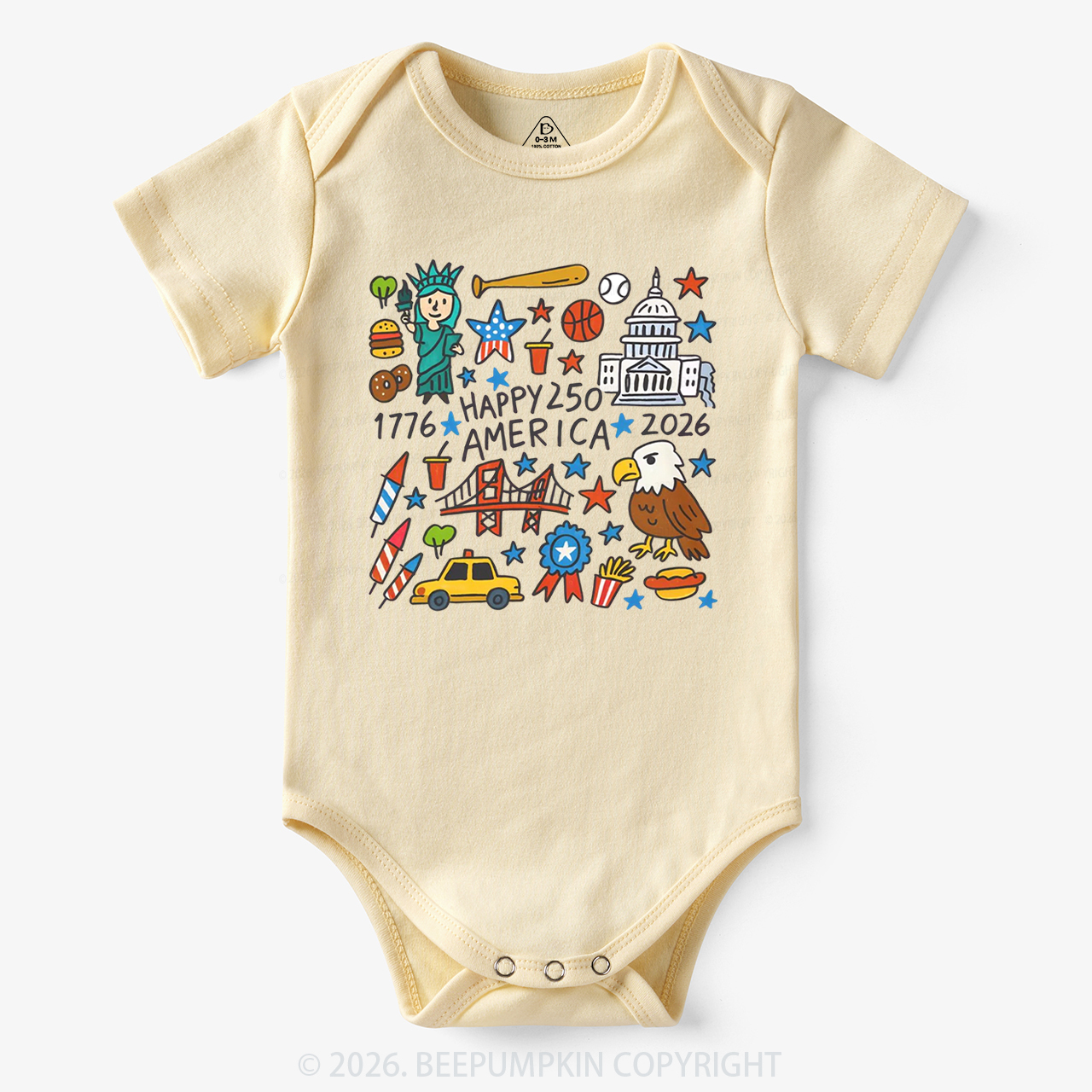 America 250th Anniversary Bodysuit