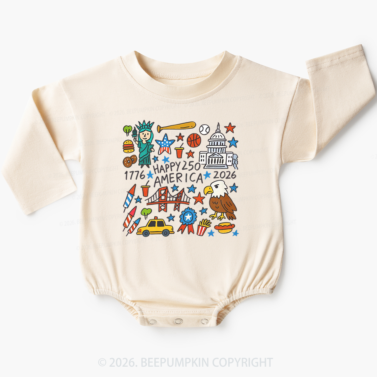 Baby Bubble Romper Beepumpkin Sale-Beepumpkin™