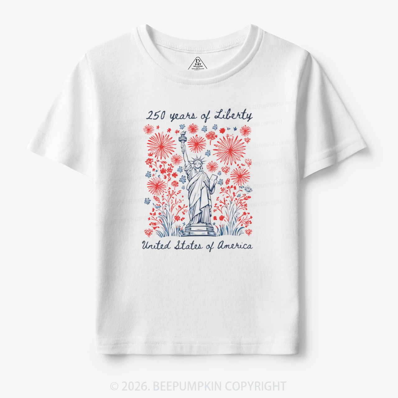 250 Years Of Liberty Toddler&Kid's Tees
