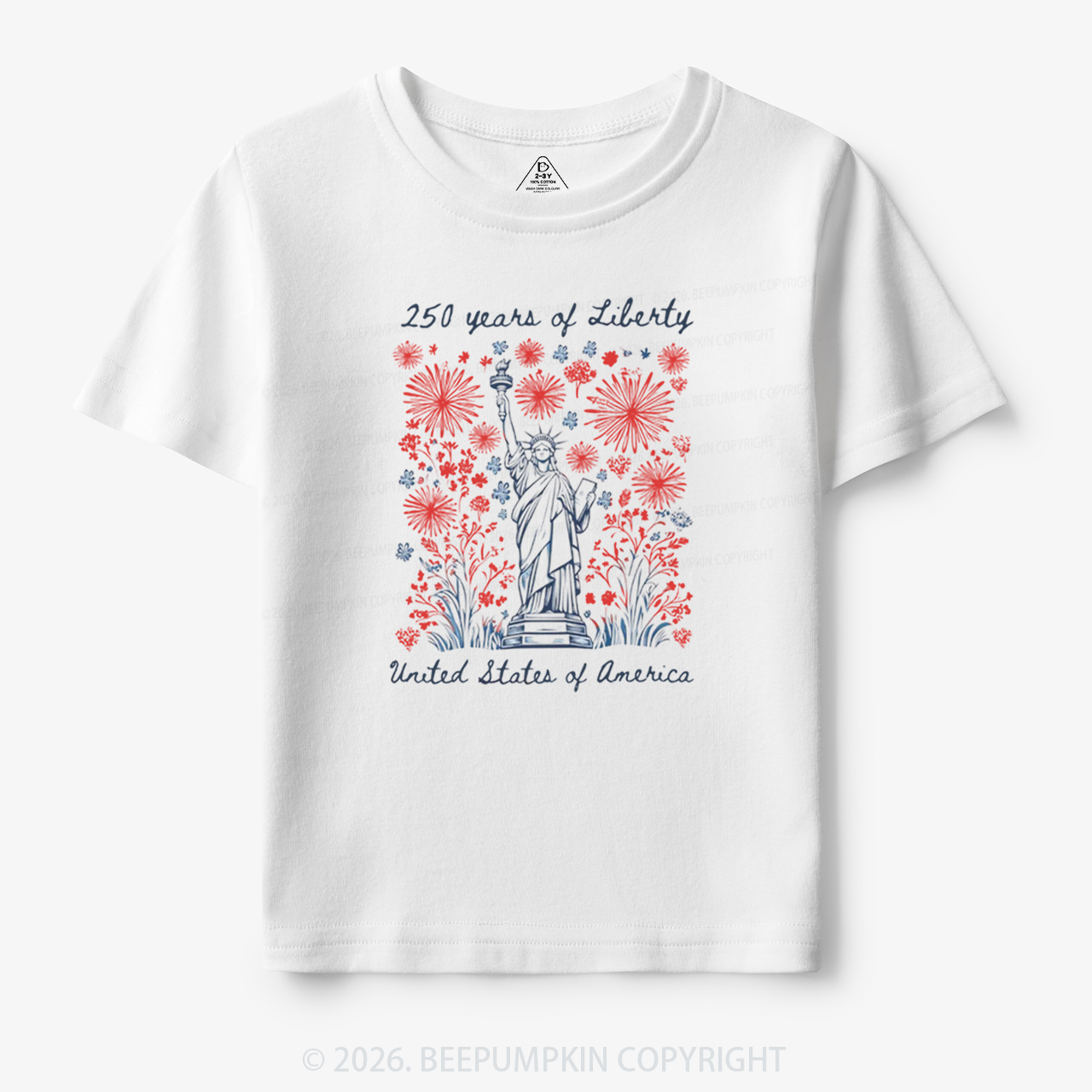 250 Years Of Liberty Toddler&Kid's Tees