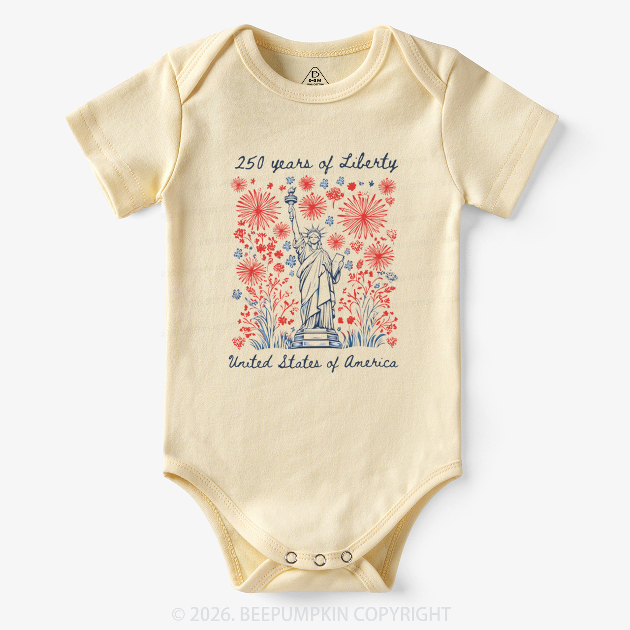 250 Years Of Liberty Bodysuit