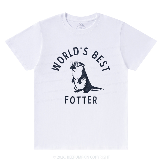 Funny Otter World's Best Father T-Shirts