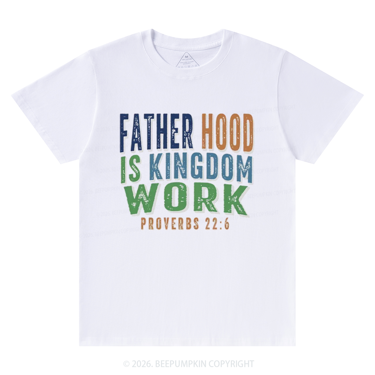 Christian Dad Fatherhood Is Kingdom Work T-Shirts