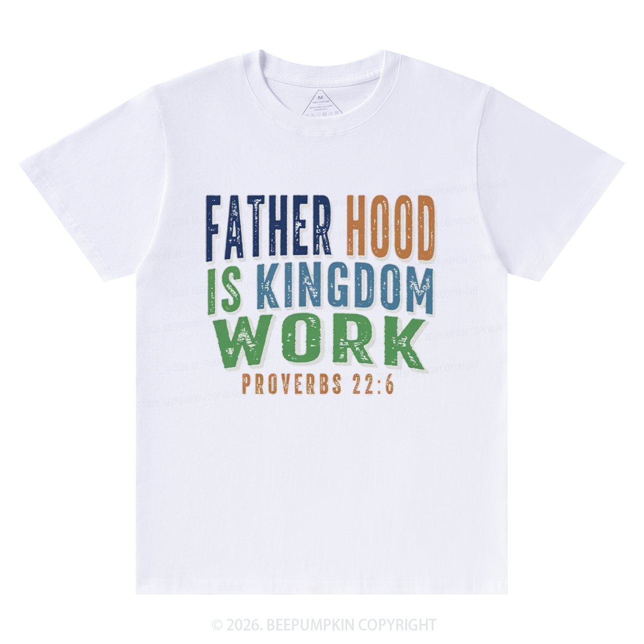 Christian Dad Fatherhood Is Kingdom Work T-Shirts