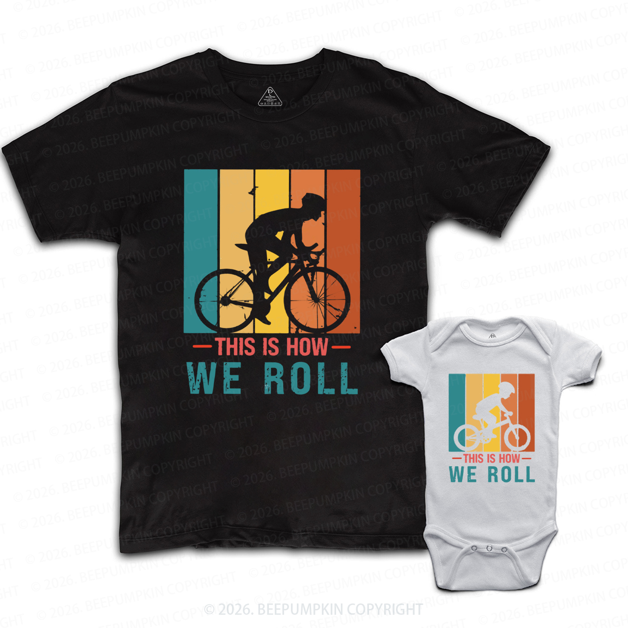 This Is How We Roll Dad&Me Matching Shirts