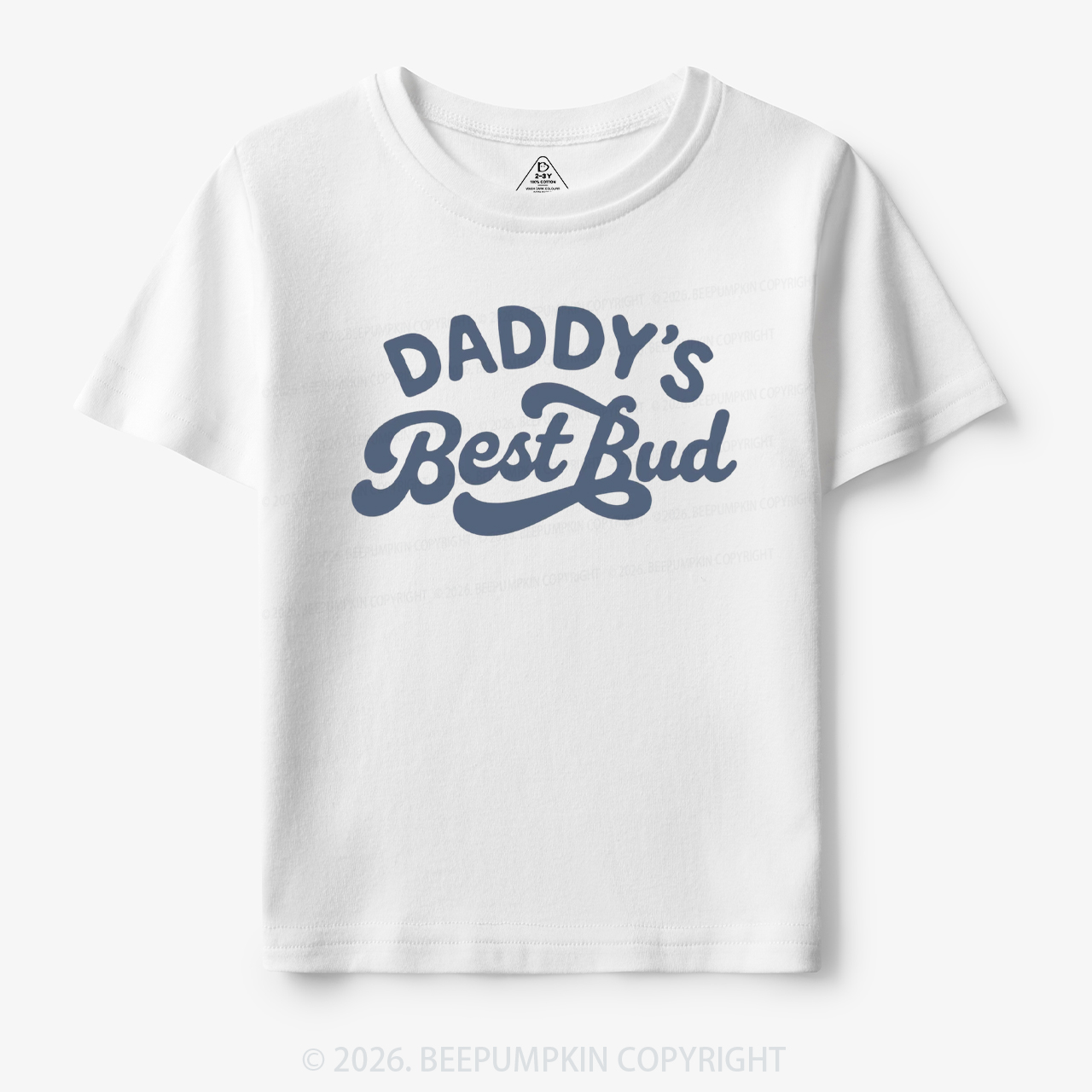 Daddy's Best Bud Cute Toddler&Kid's Tees