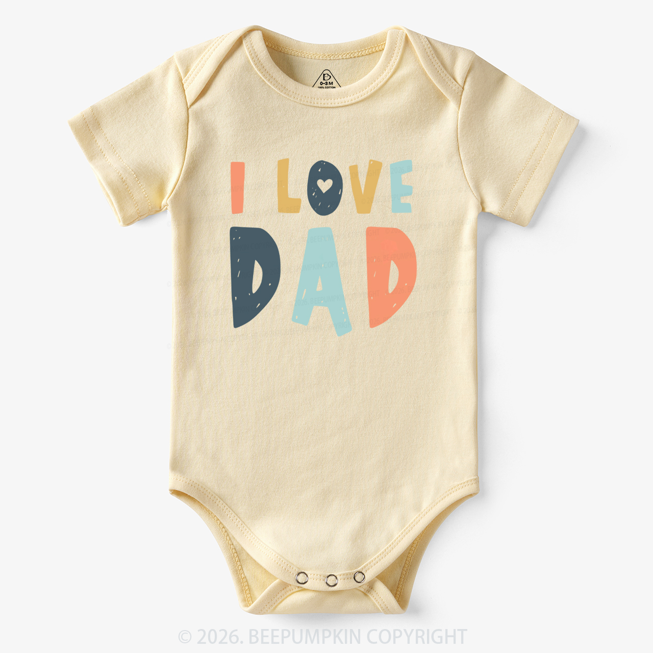 Father’s Day ‘I Love Dad’ Bodysuit