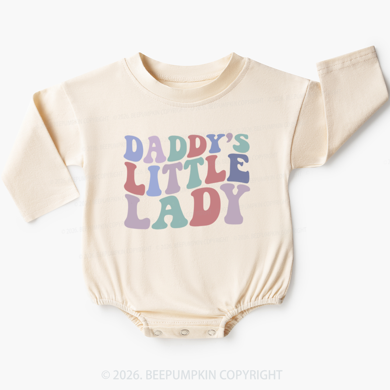 Daddy's Little Lady Baby Bubble Romper