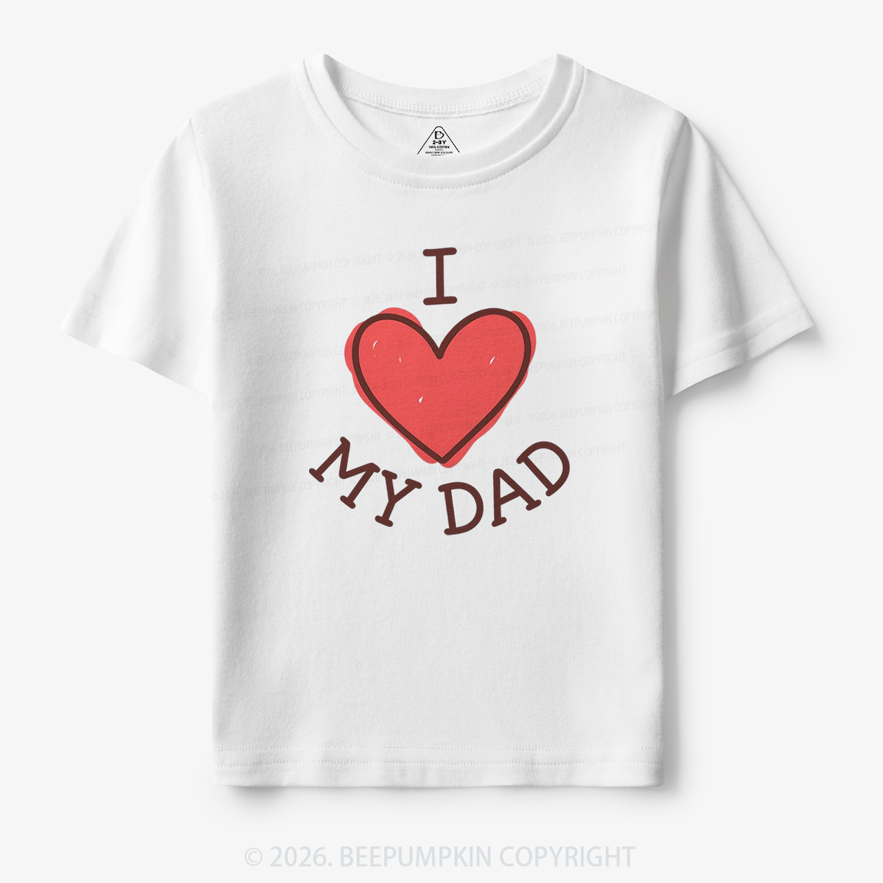 Sweet I Love My Dad Toddler&Kid's Tees