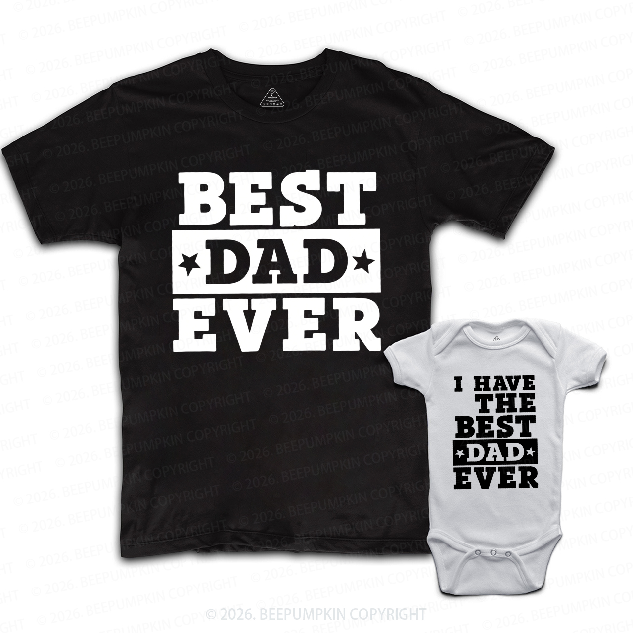 Best Dad Ever I Have The Best Dad Ever Dad&Me Matching Shirts