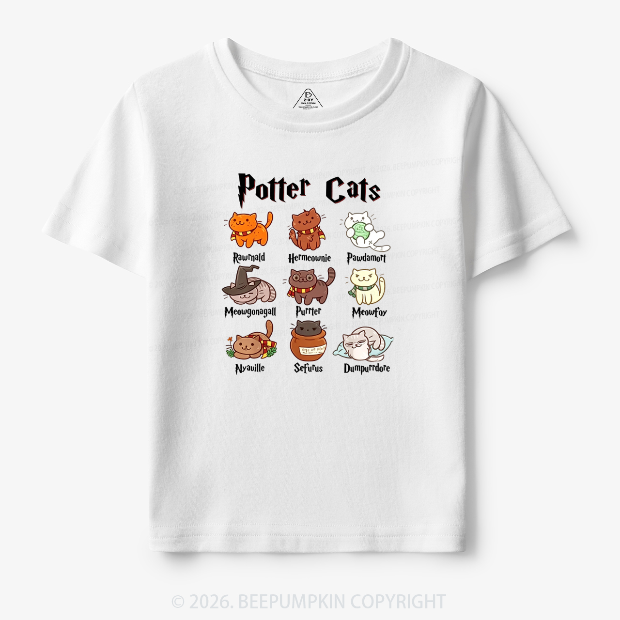 Funny Cat Toddler&Kid's Tees
