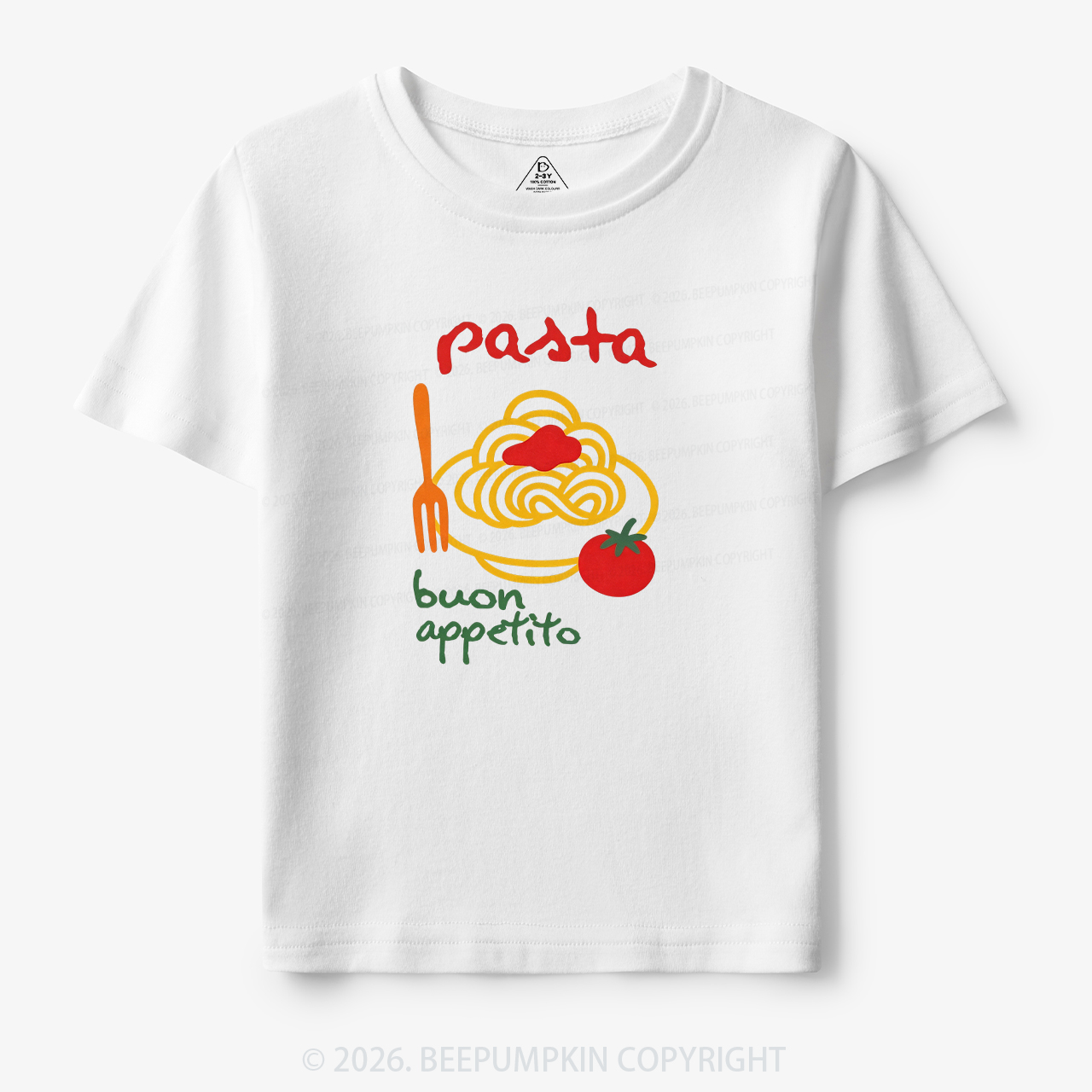 Spaghetti Pasta Toddler&Kid's Tees