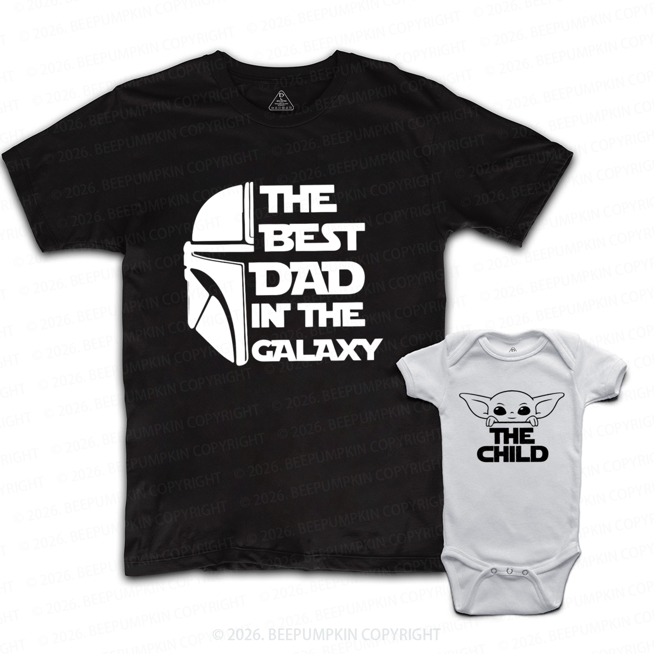 The Best Dad In the Galaxy Dad&Me Matching Shirts