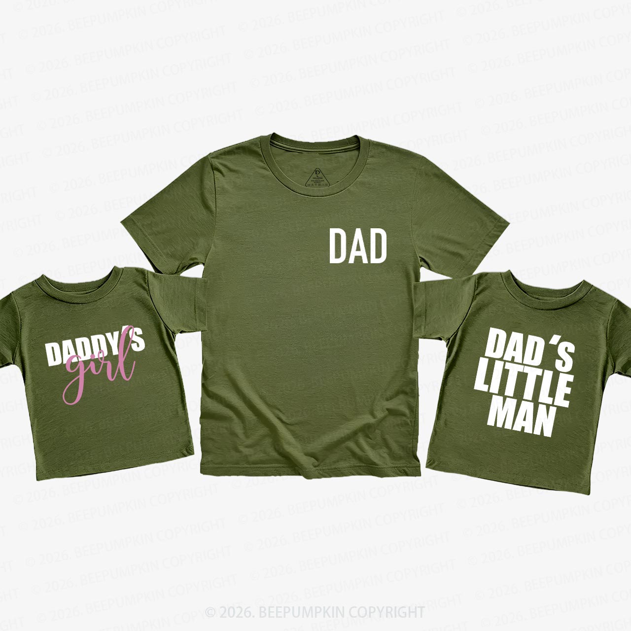Dad&Dad's Little Man T-Shirts For Dad And Me