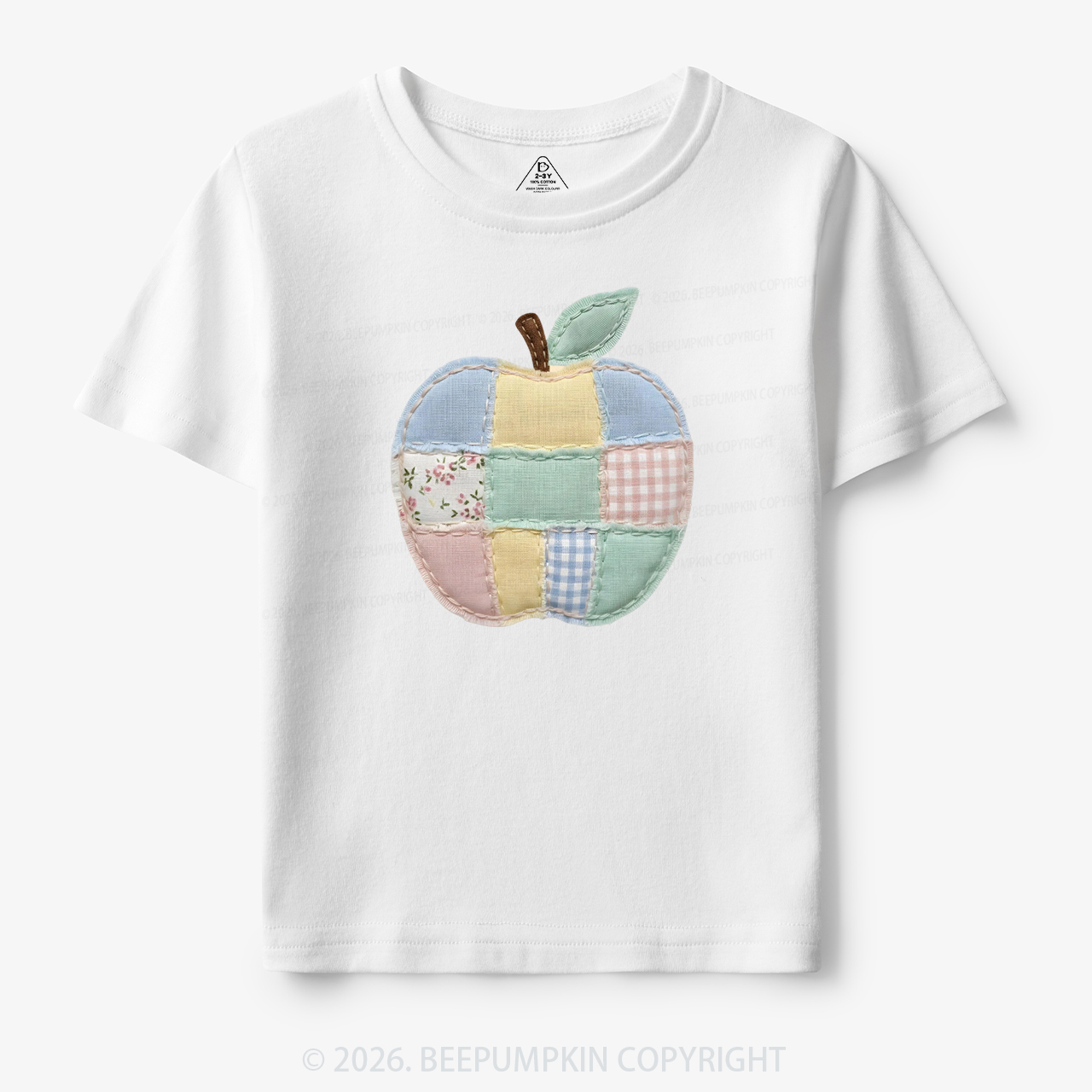 Spring Back to School Apple Toddler&Kid's Tees