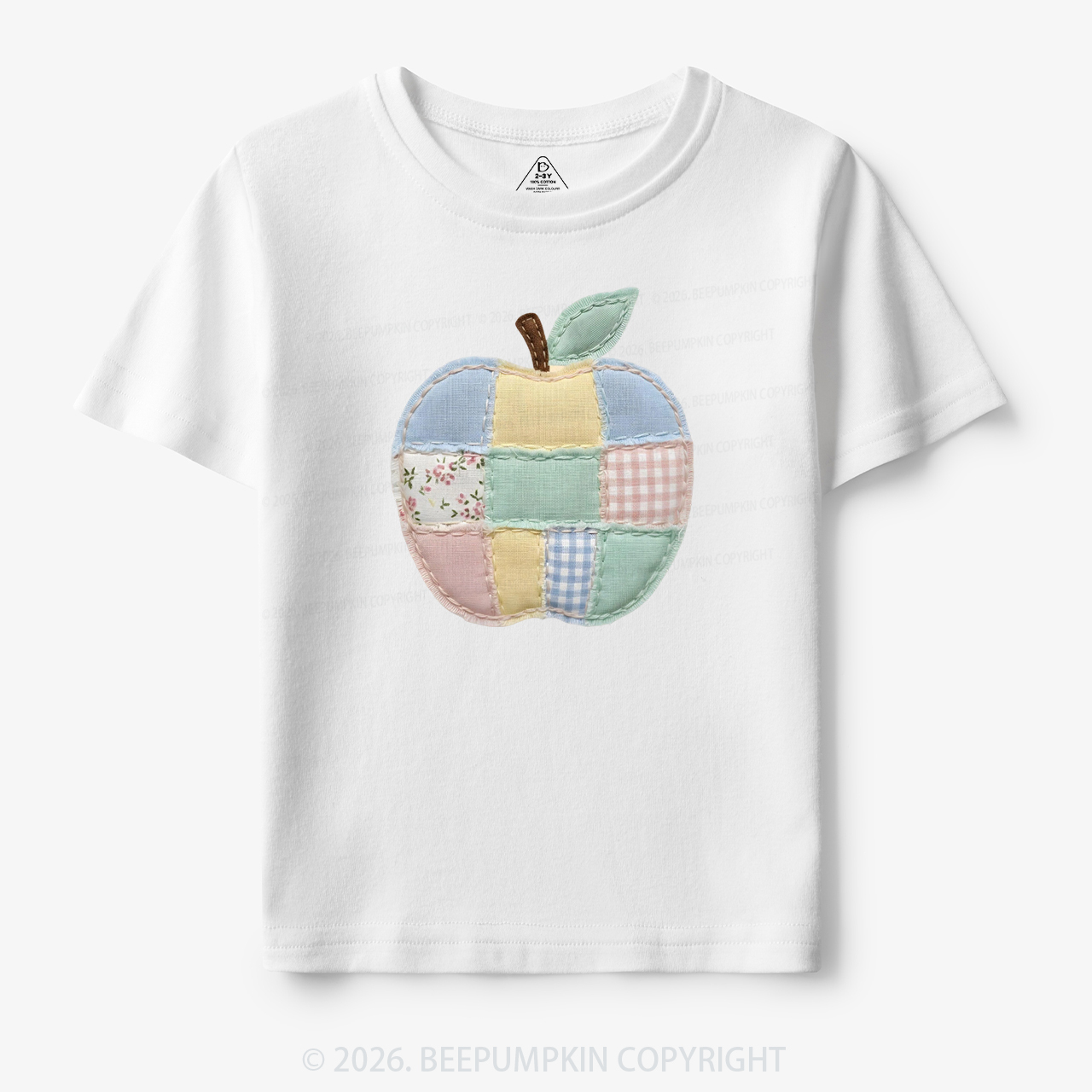 Spring Back to School Apple Toddler&Kid's Tees