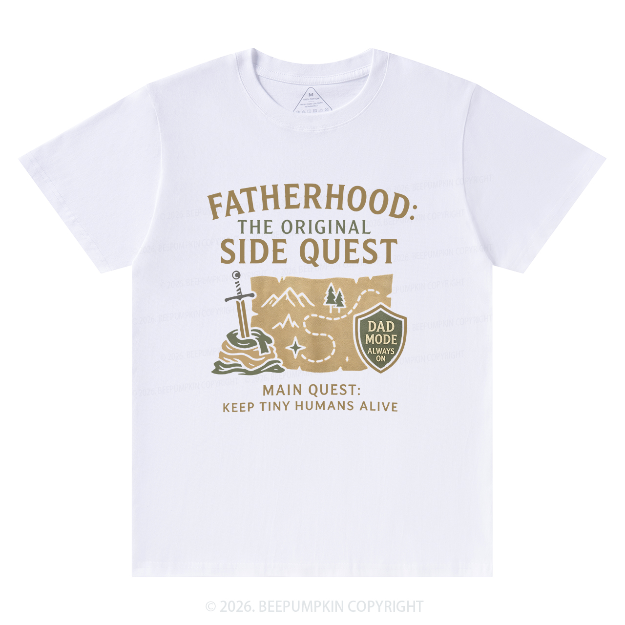 Fatherhood:The Original Side Quest T-Shirts
