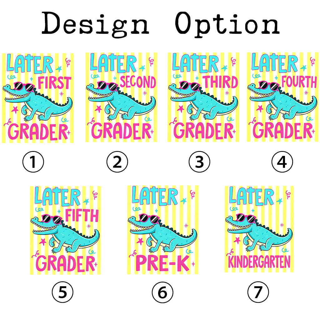 Later Gator Pre-k 1st/2nd/3rd/4th/5th Grade Toddler&Kid's Tees