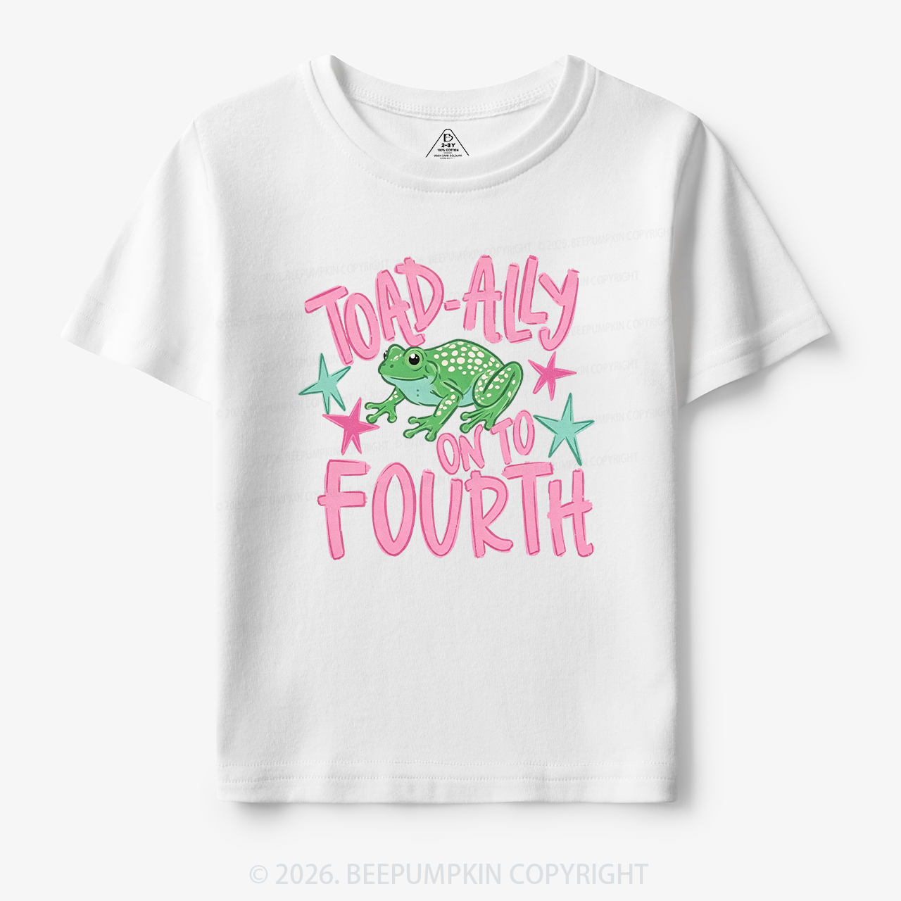 Personalized Toad-ally On To Grade Toddler&Kid's Tees