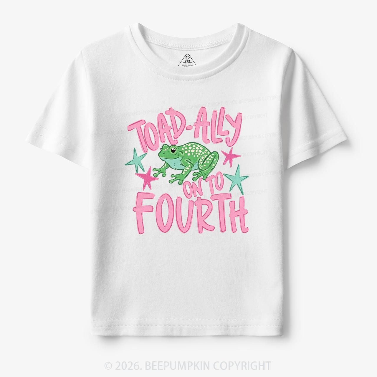 Personalized Toad-ally On To Grade Toddler&Kid's Tees