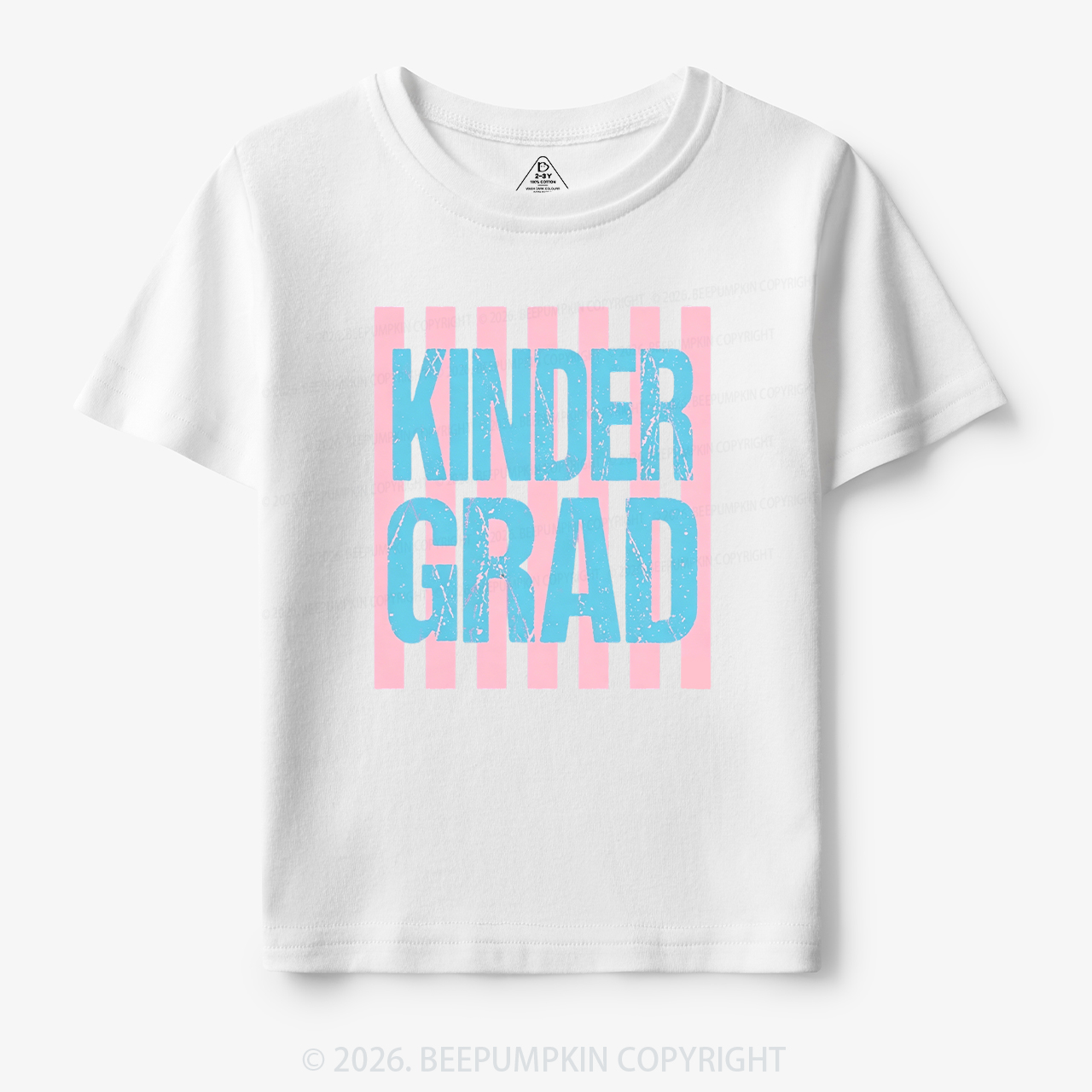 Stripes Kinder Graduation Summer Fun Retro Toddler&Kid's Tees
