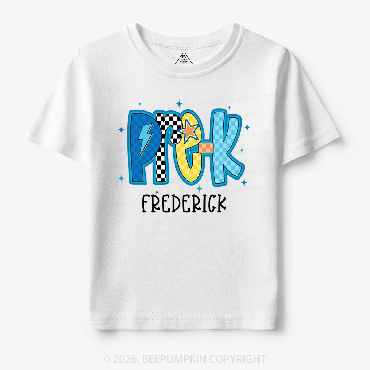 Personalized Prek School Back To School Toddler&Kid's Tees