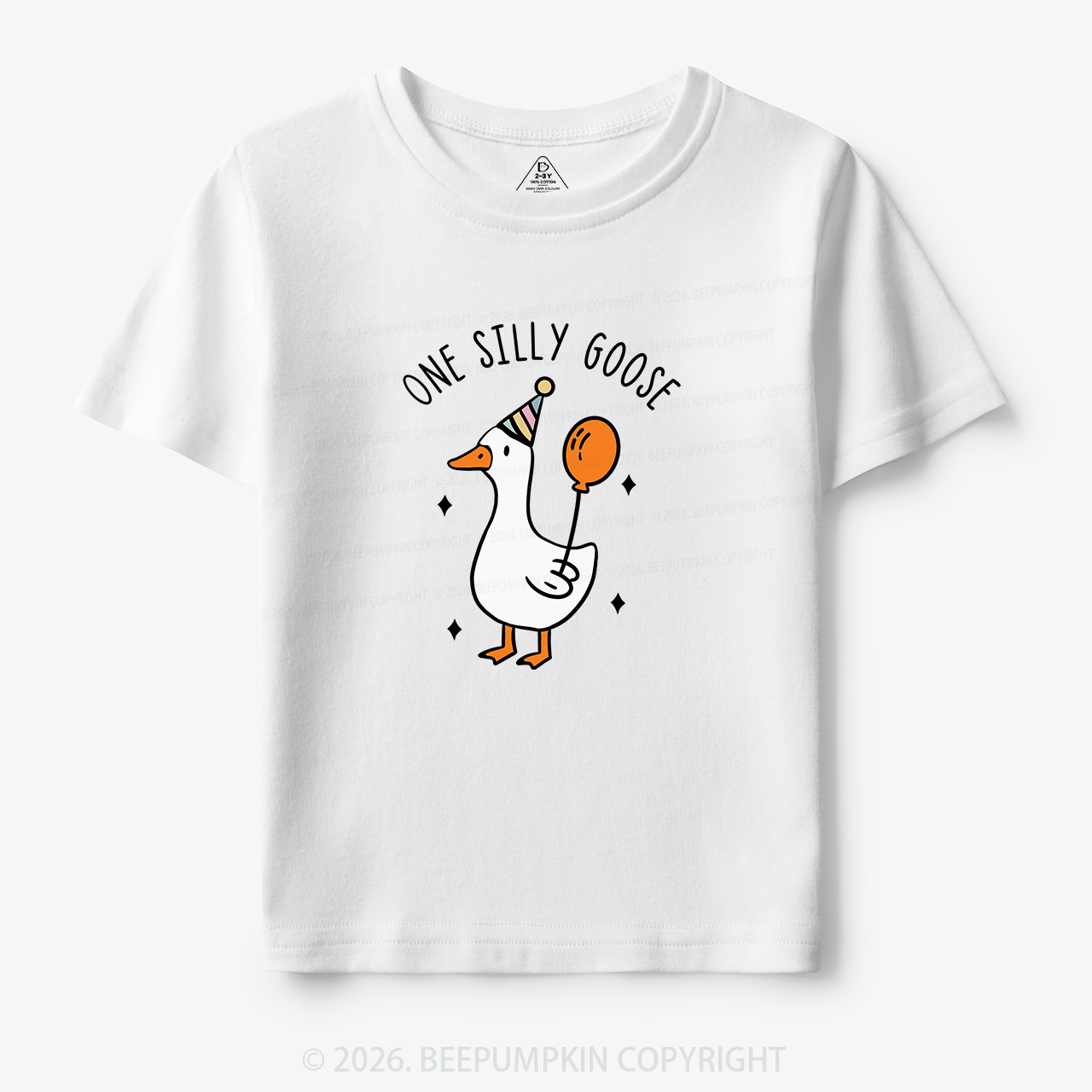 One Silly Goose Toddler&Kid's Tees Beepumpkin 7
