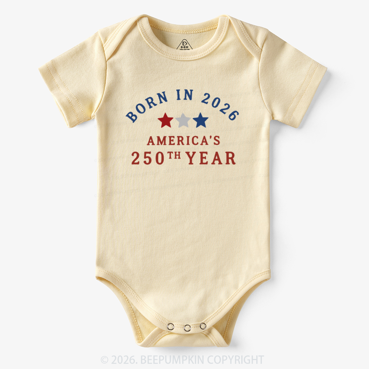 Born in 2026 America’s 250th Year Bodysuit