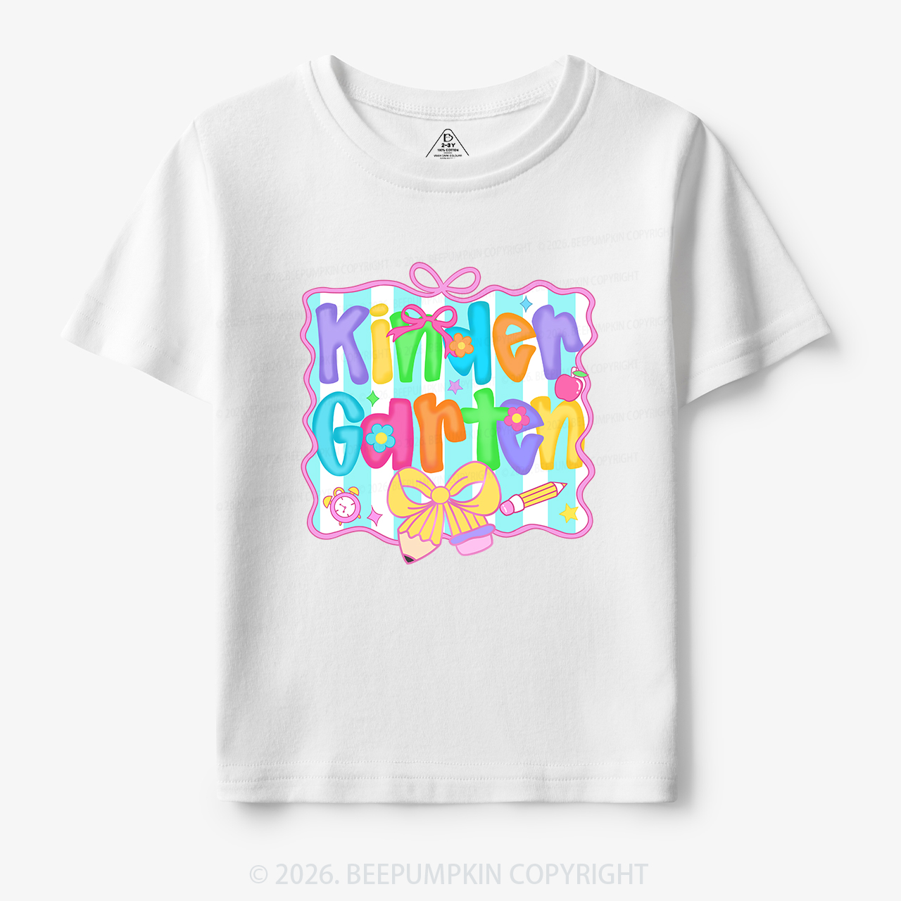 Personalized Preppy Back To School Bundle Toddler&Kid's Tees Beepumpkin