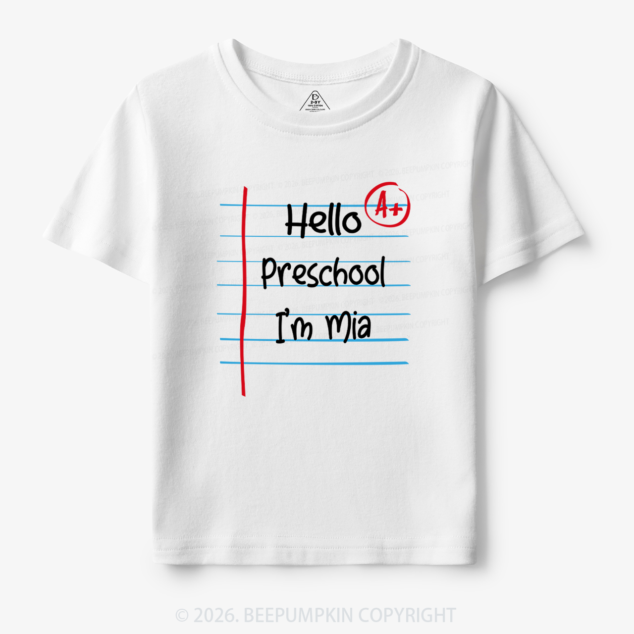 Personalized Grade I'm Name Back To School Shirt 