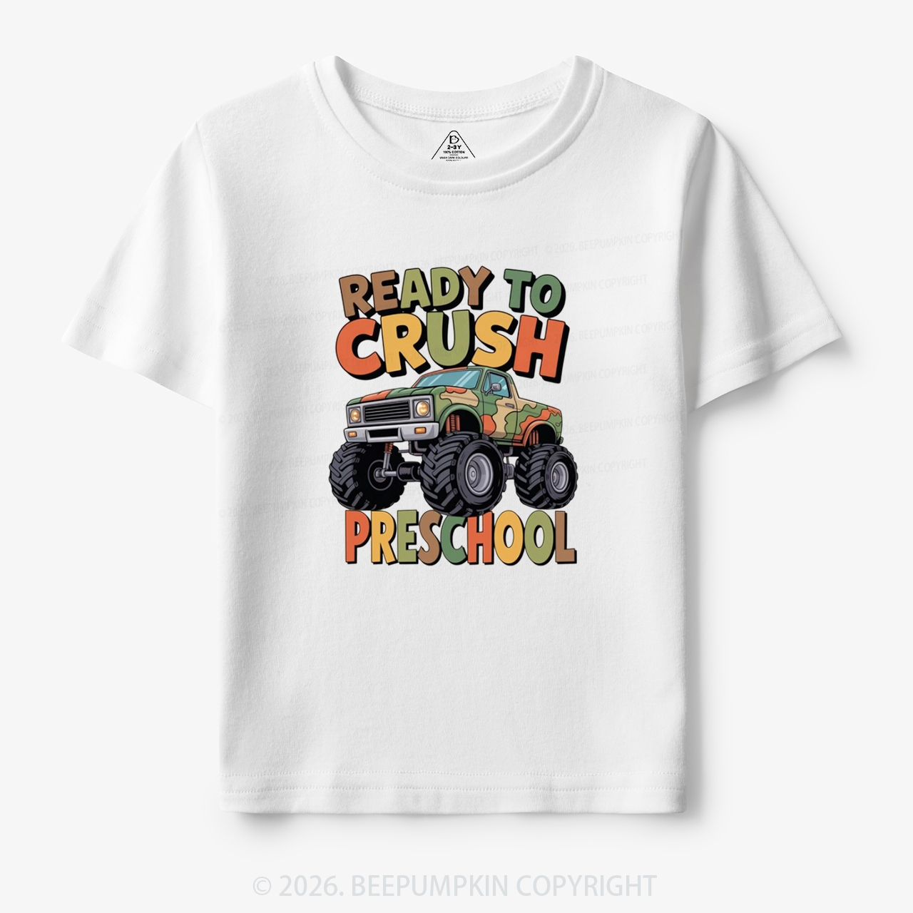 Personalized Ready To Crush School Toddler&Kid's Tees