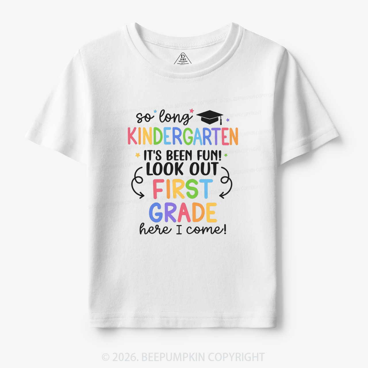 So Long Kindergarten First Grade Here I Come Toddler&Kid's Tees
