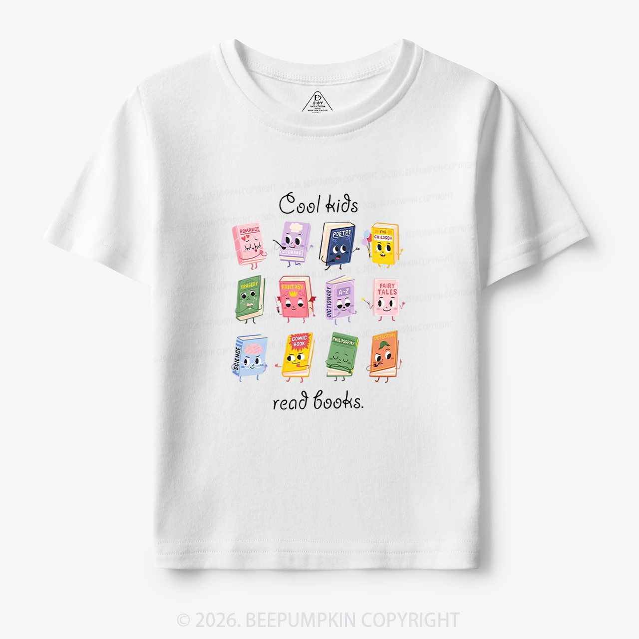 Cool Kids Read Books Back To School Toddler&Kid's Tees