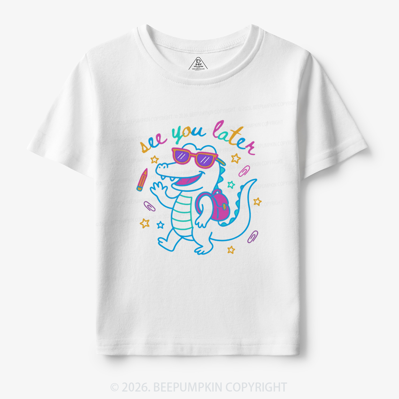 See You Later Cool Gator Back To School Toddler&Kid's Tees