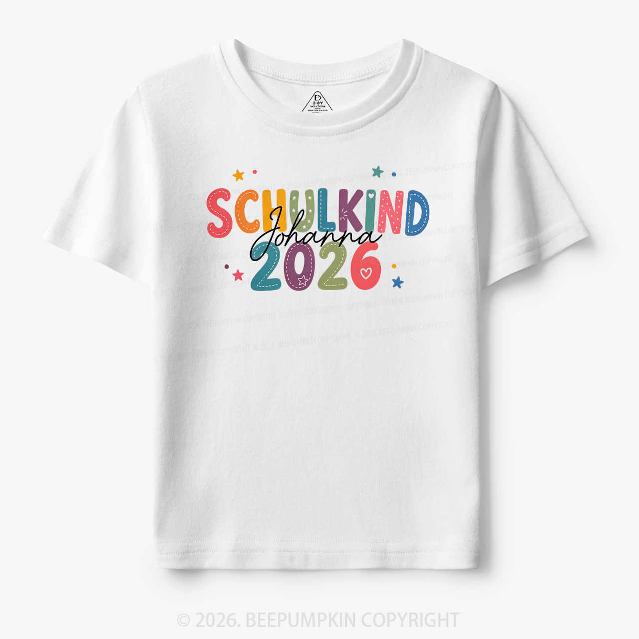 Personalized Schulkind First Day of School Toddler&Kid's Tees