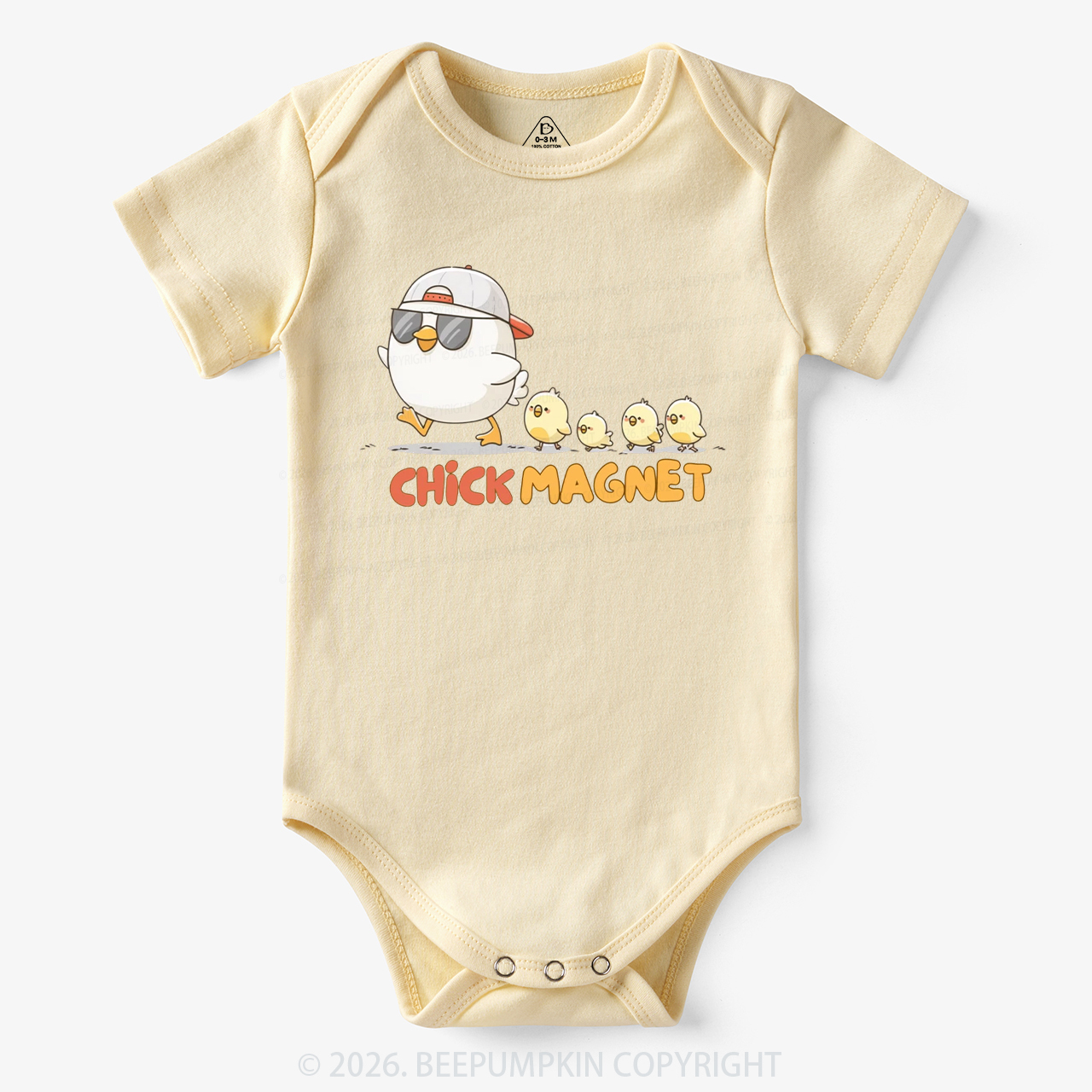 Chick Magnet Funny Farm Animal Bodysuit